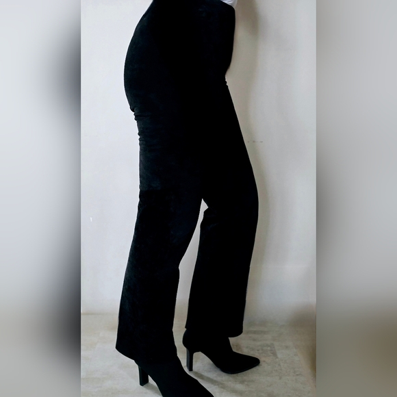 Danier Genuine Suede Leather Pants - Picture 2 of 3